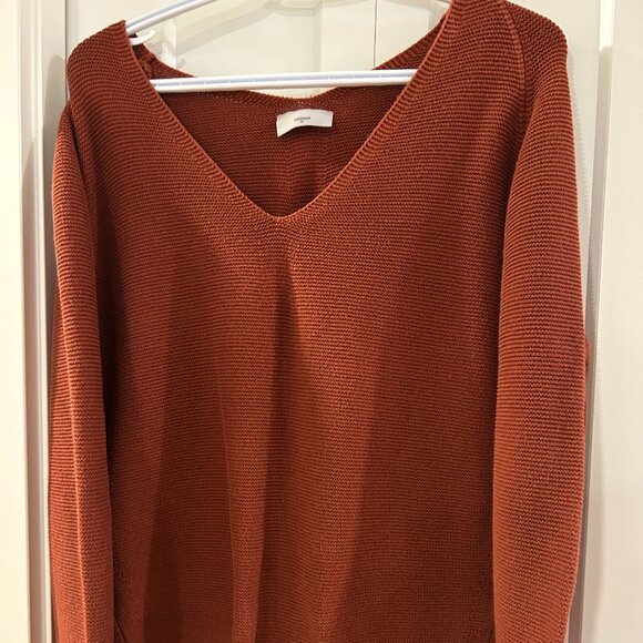 Minimum scoop-neck cotton sweater - Picture 1 of 2